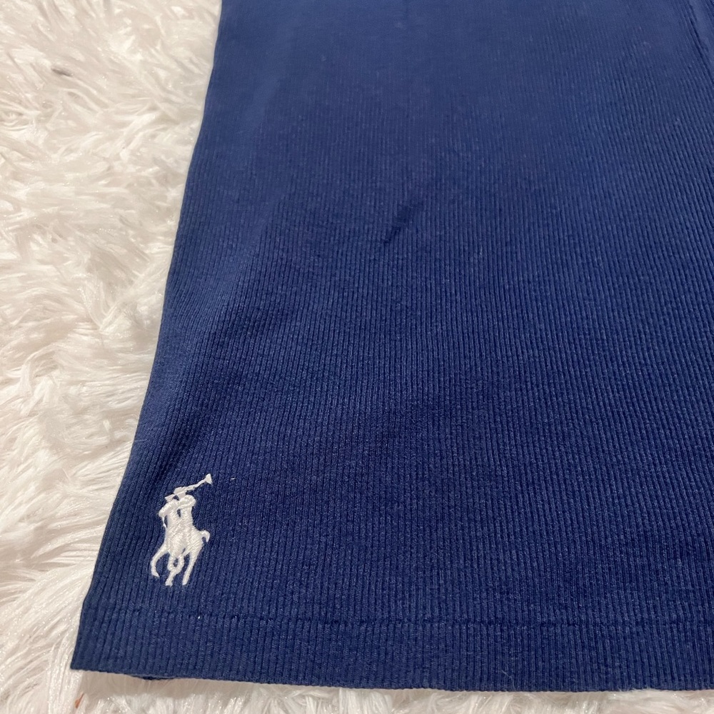 Womens size medium polo Ralph Lauren navy blue tank - Picture 3 of 6